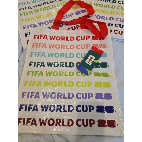 Fifa Other - Set Of 3, FIFA World Cup 2026 Reusable  Soccer Grocery Shopping